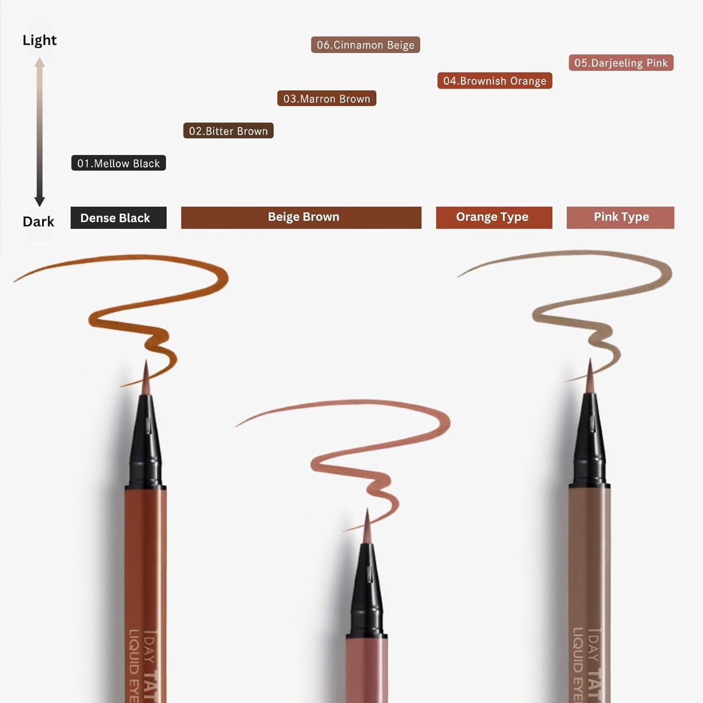K-Palette 1Day Tattoo Liquid Eyeliner