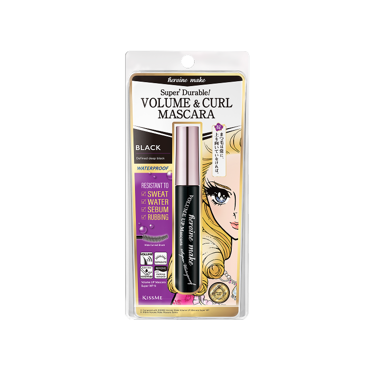 KissMe Heroine Make Volume Up Mascara Super Waterproof Black