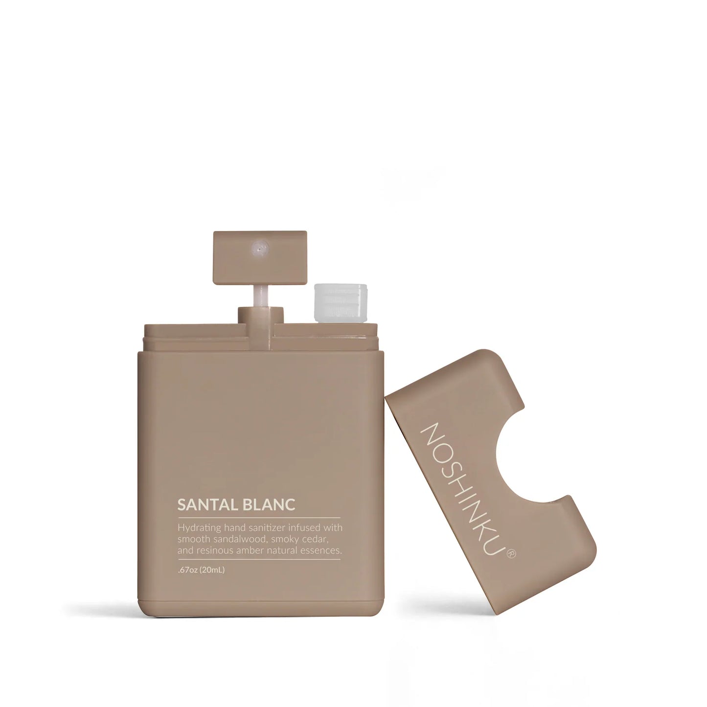 Noshinku Refillable Santal Blanc Hydrating Pocket Hand Sanitizer
