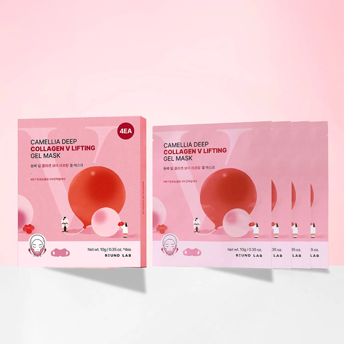 Round Lab Camellia Deep Collagen V Lifting Gel Mask