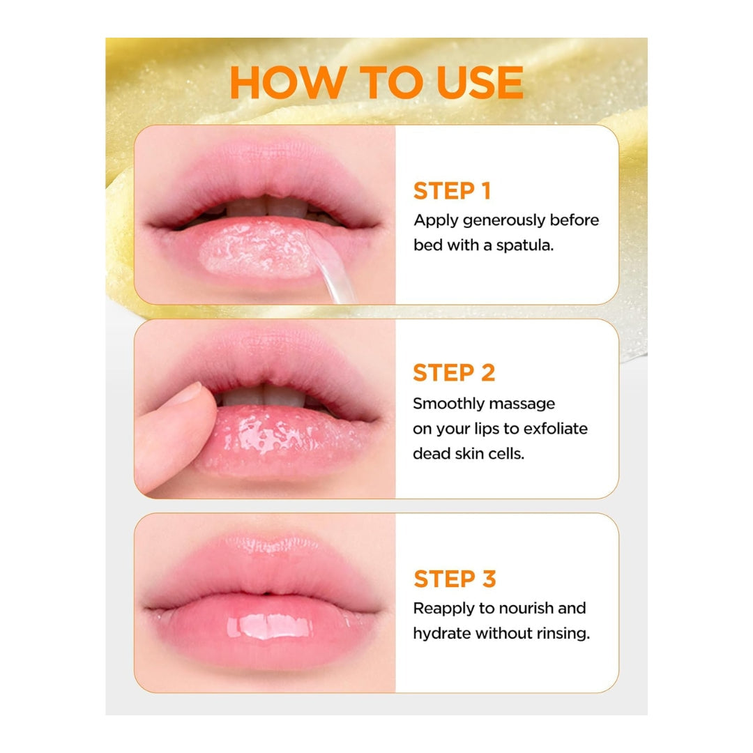 Tocobo Lemon Sugar Scrub Lip Mask