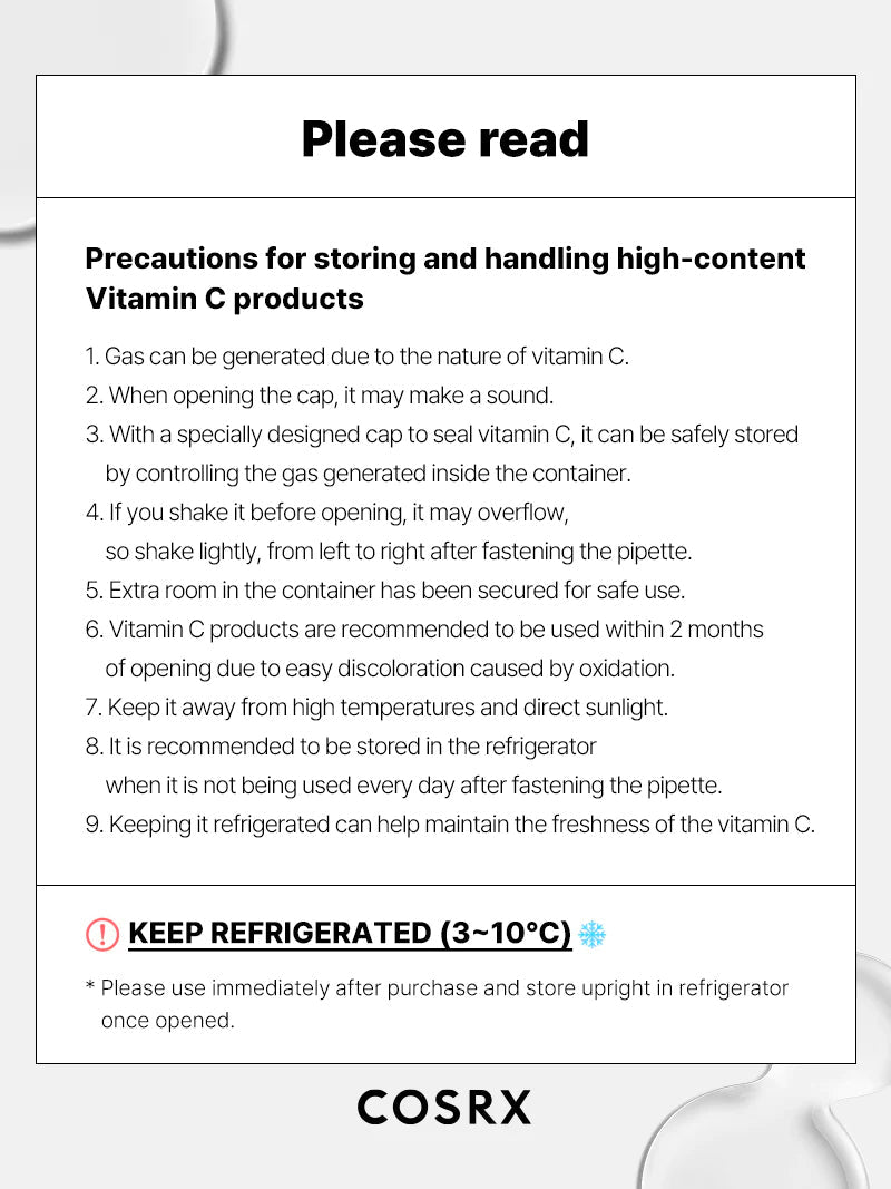 Cosrx The Vitamin C 23 Serum
