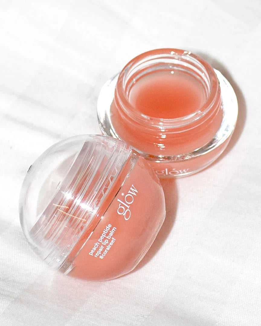 glow Peach Peptide Lip Balm