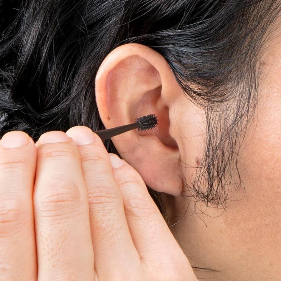 Green Bell Screw Head Ear Pick with Black cleaner G-2193
