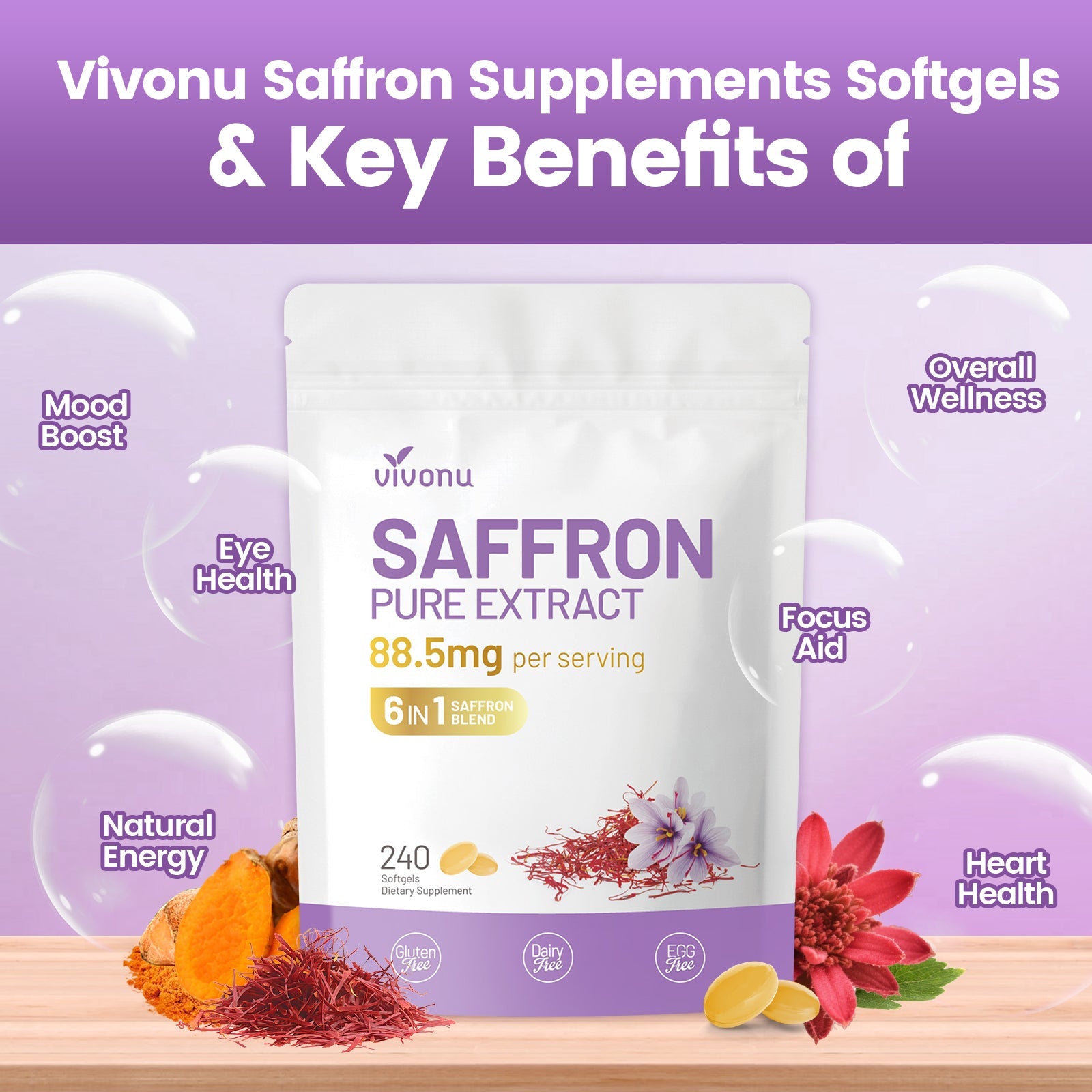 Saffron Supplements