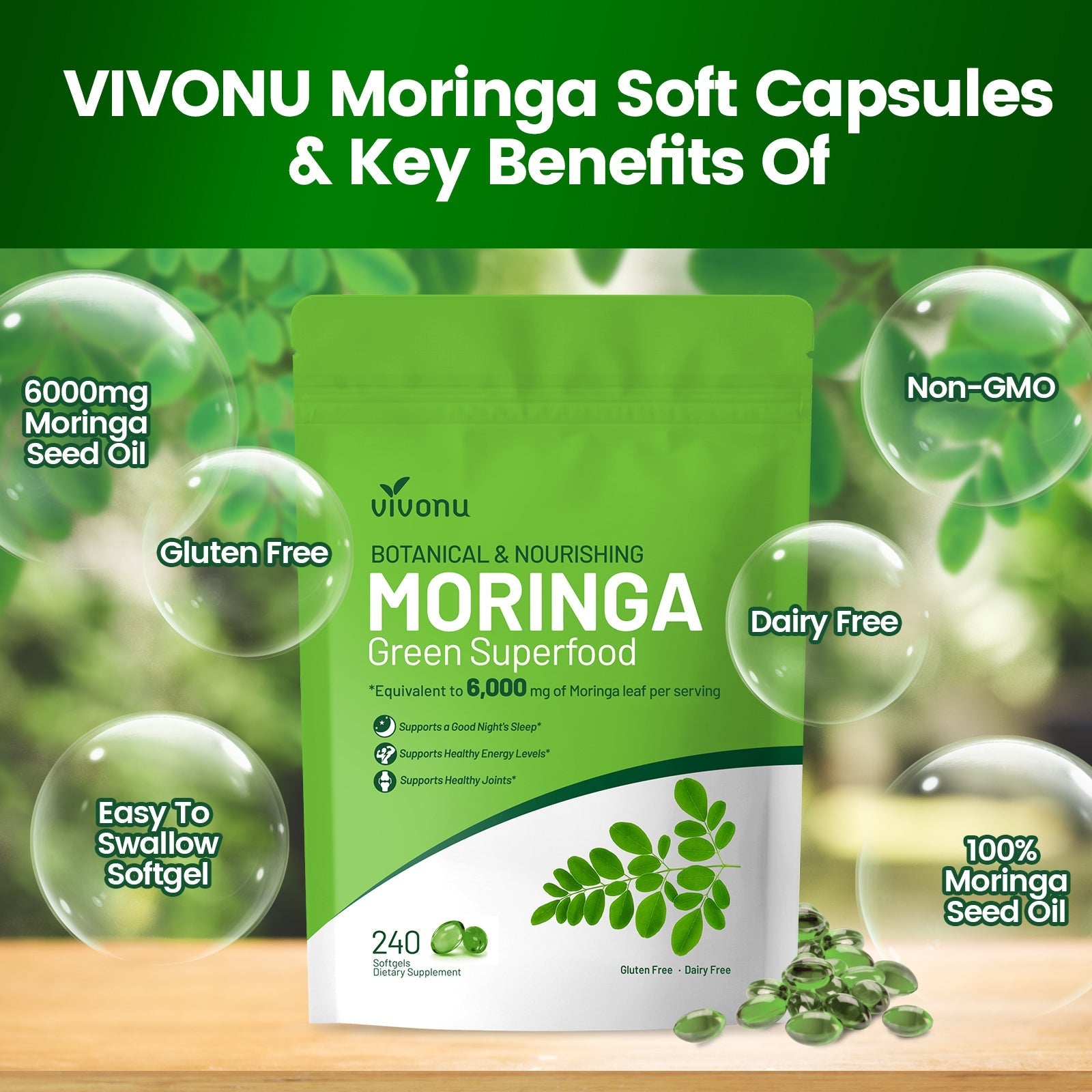 Moringa Leaf Capsules
