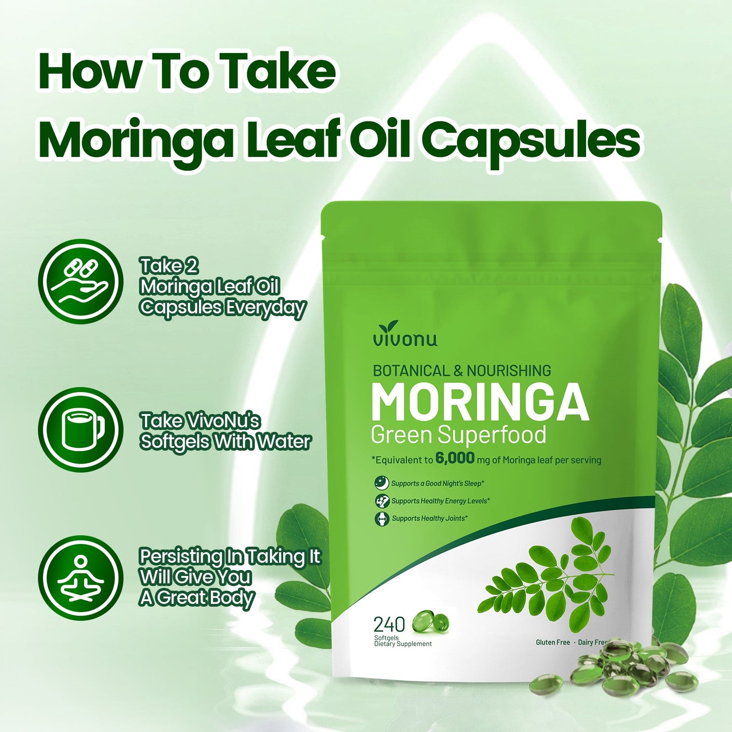 Moringa Leaf Capsules