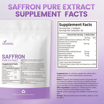 Saffron Supplements