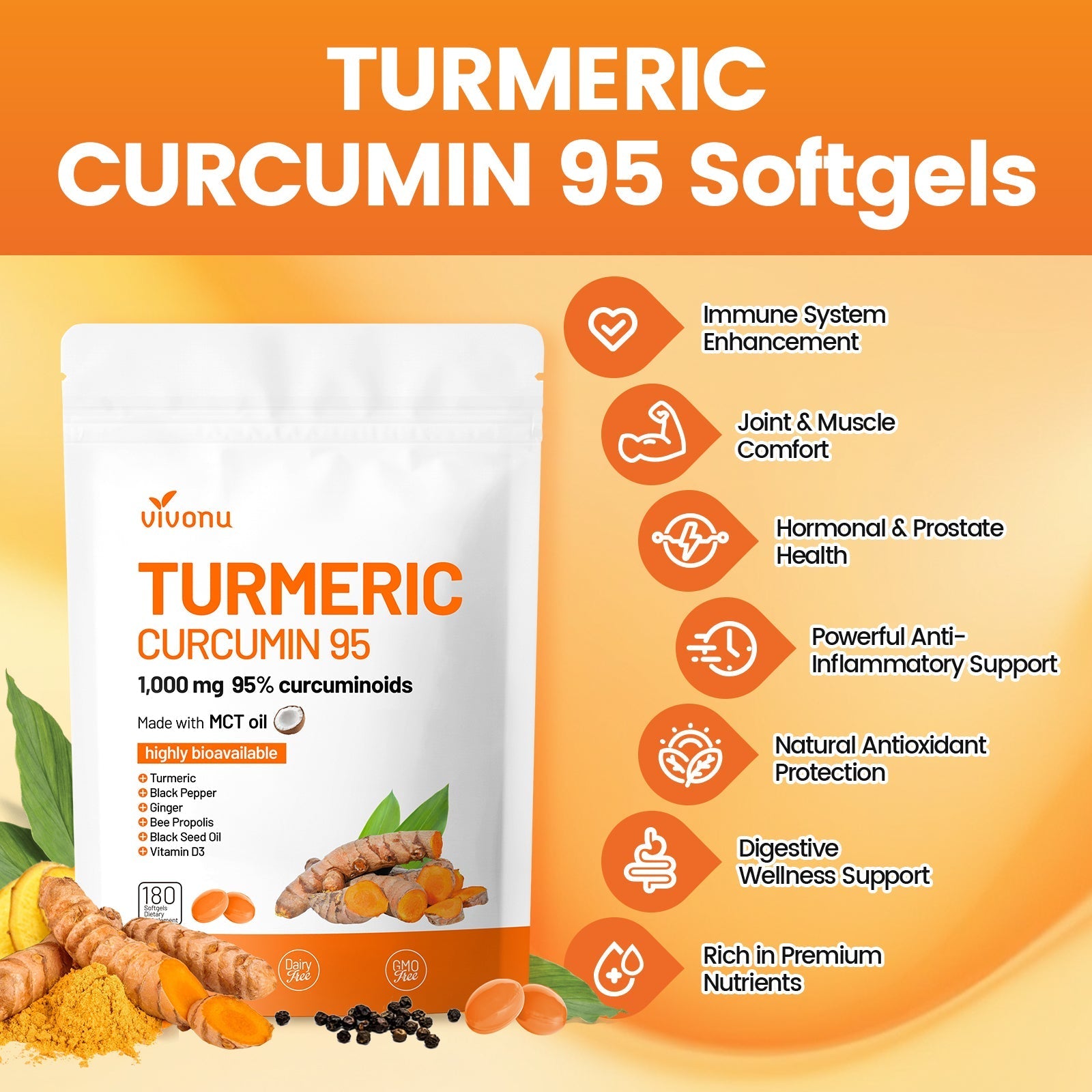 Turmeric Curcumin Capsules