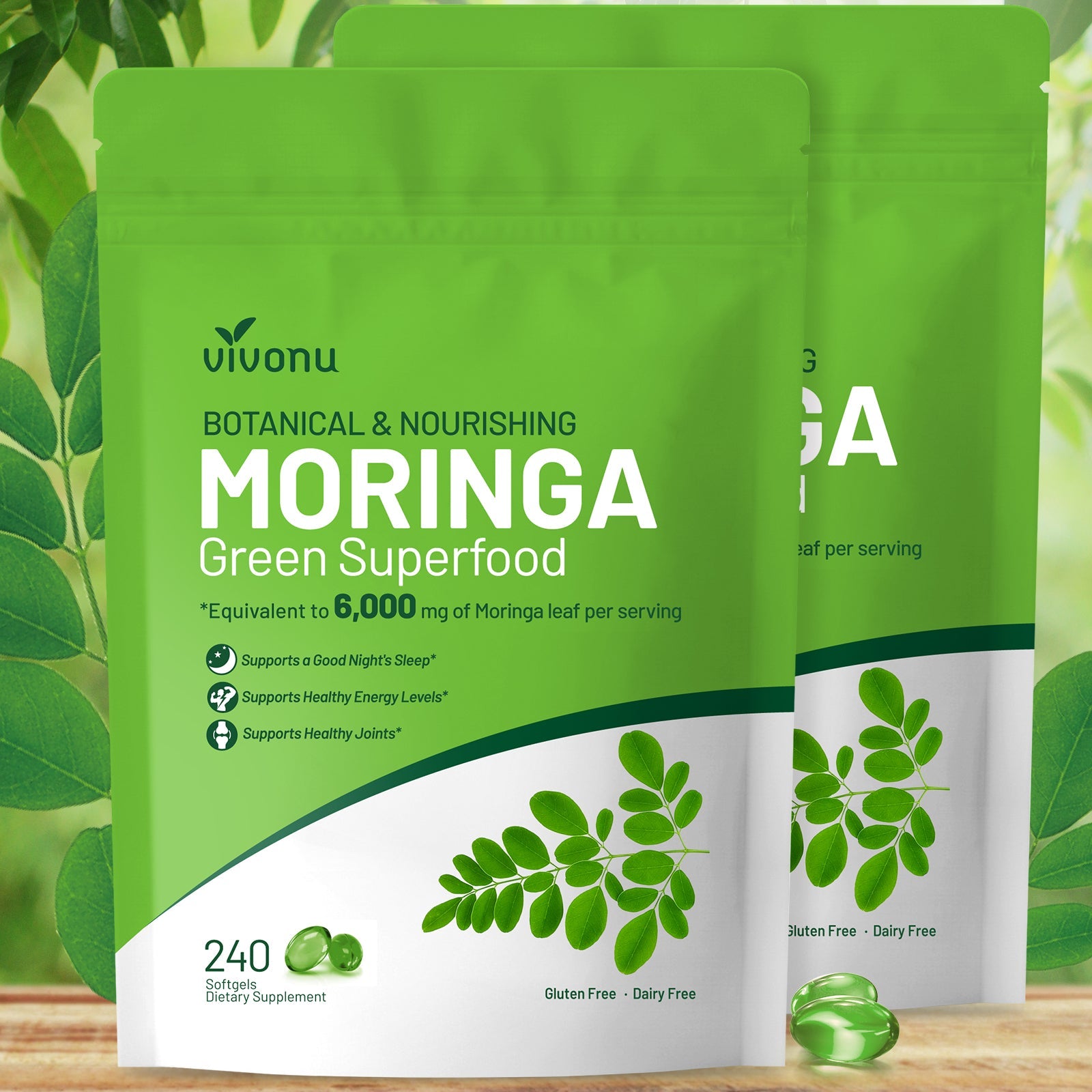 Moringa Leaf Capsules