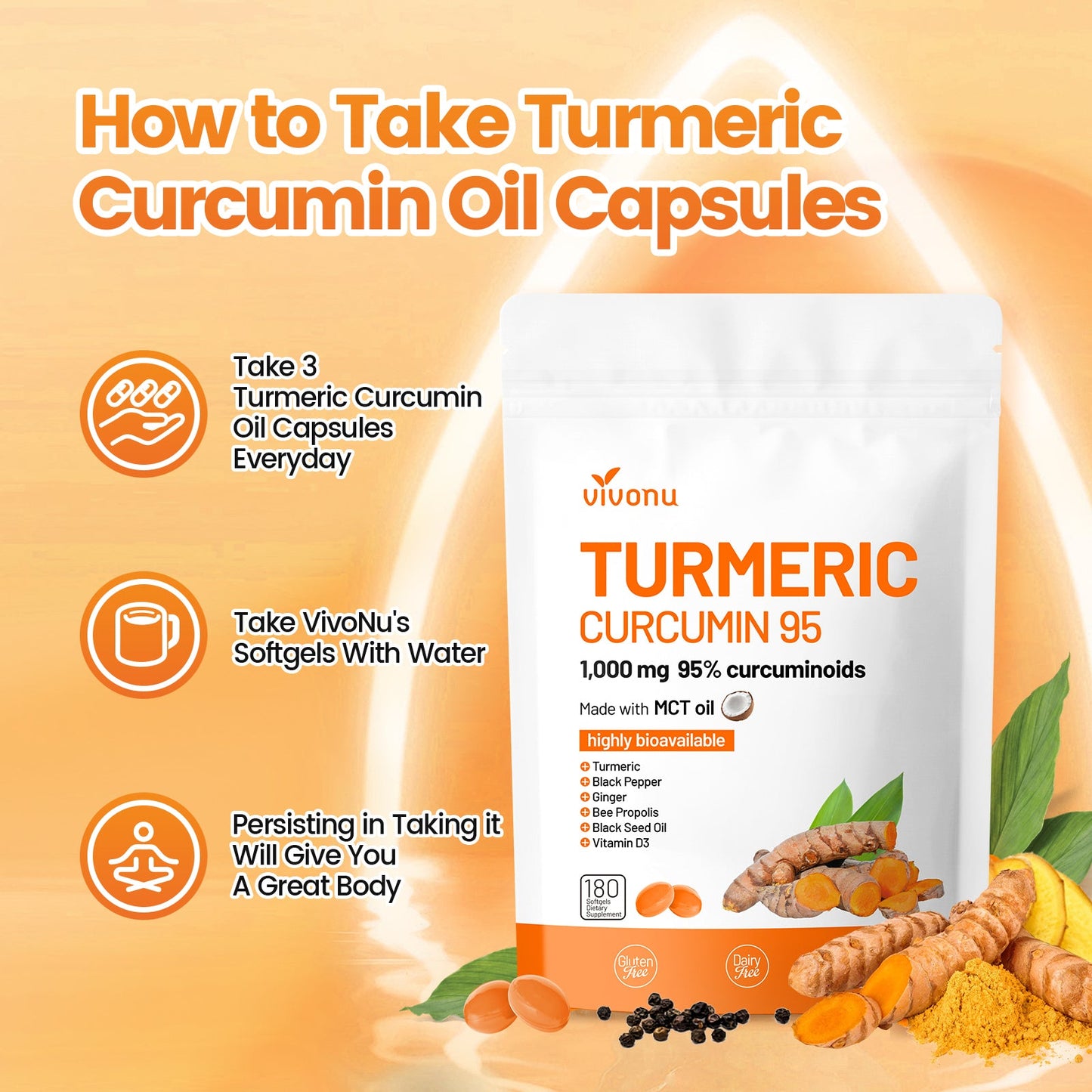 Turmeric Curcumin Capsules