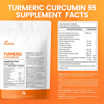 Turmeric Curcumin Capsules