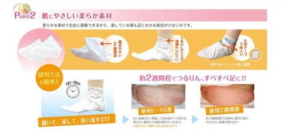 Lucky Trendy Kaushitsu Foot Peeling Mask