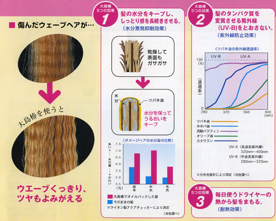 Oshima Tsubaki Camellia Hair Care Oil