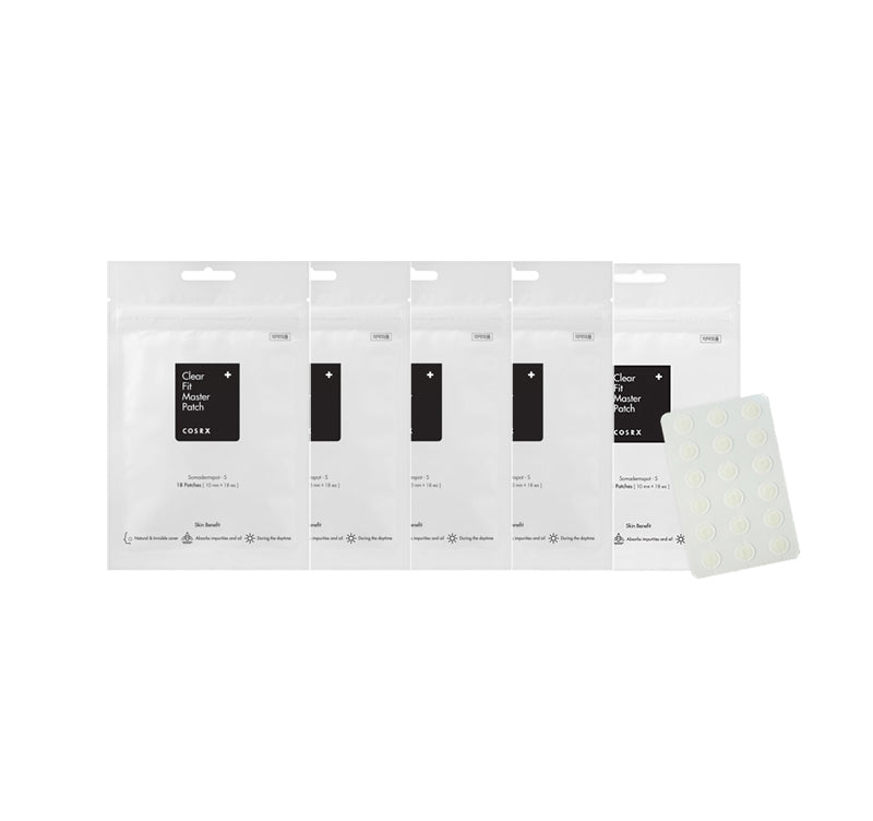 Cosrx Clear Fit Master Patch 18ea 5 pack