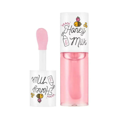 A'pieu Honey & Milk Lip Oil Light Peach