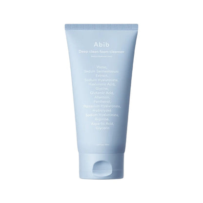 Abib Deep Clean Foam Cleanser Sedum Hyaluron Foam