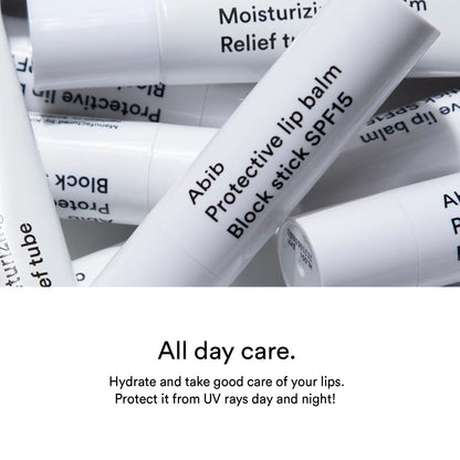 Abib Protective Lip Balm Block Stick SPF15