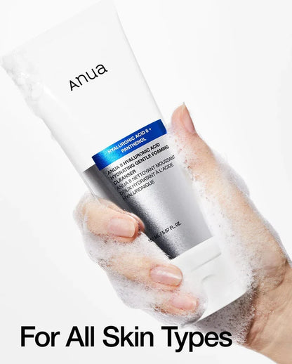 Anua 8 Hyaluronic Acid Hydrating Gentle Foaming Cleanser