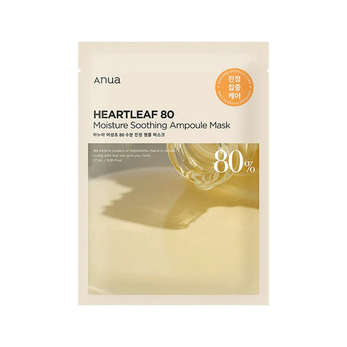 Anua Heartleaf 80 Moisture Soothing Ampoule Mask