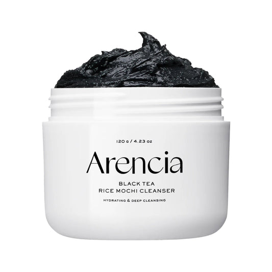 Arencia Black Tea Rice Mochi Cleanser