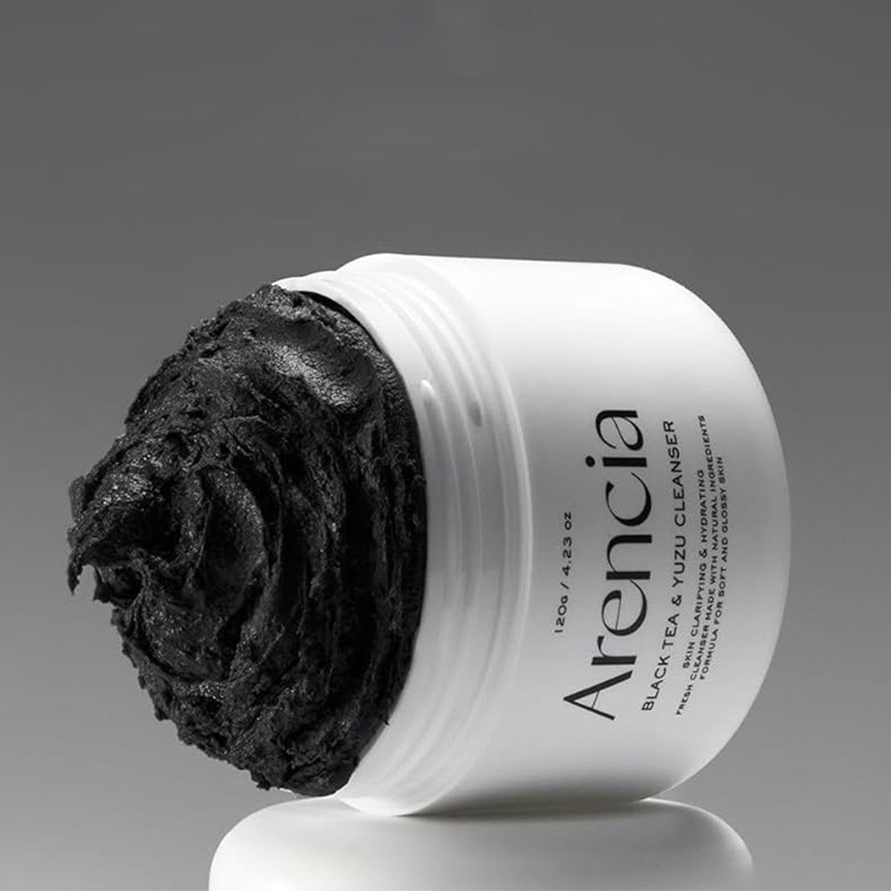 Arencia Black Tea Rice Mochi Cleanser