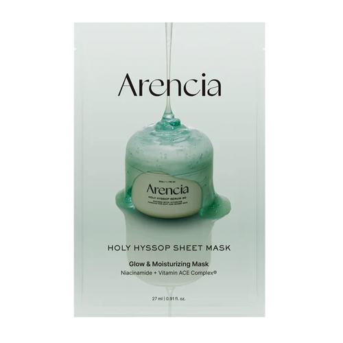 Arencia Holy Hyssop Sheet Mask