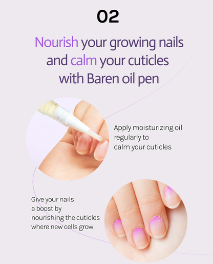 Baren Nail & Cuticle Care Essence Oil Pen
