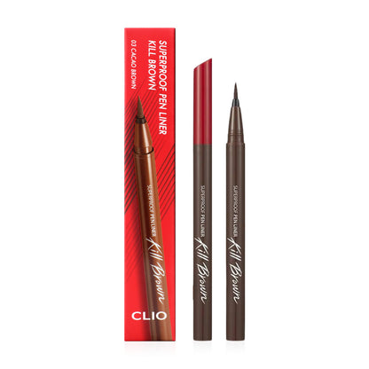 Clio Superproof Pen Liner #03 Cacao Brown
