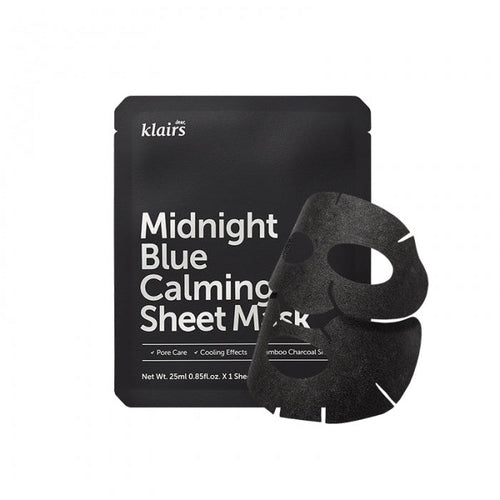 Dear Klairs Midnight Blue Calming Sheet Mask