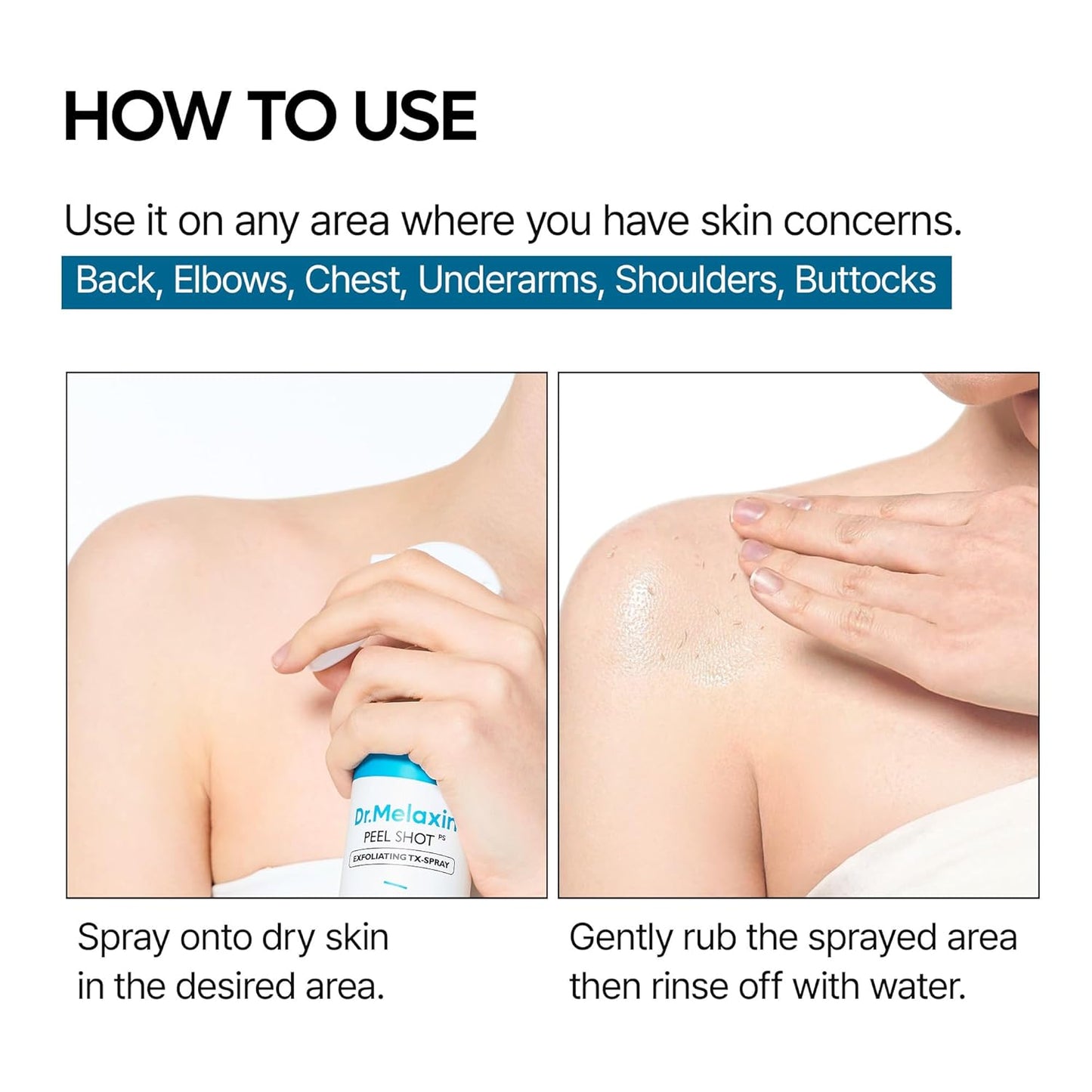 Dr. Melaxin Peel Shot Exfoliating TX-Spray