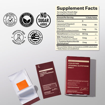 Esther Formula Lyuh Esther Liposomal Glutathione Direct