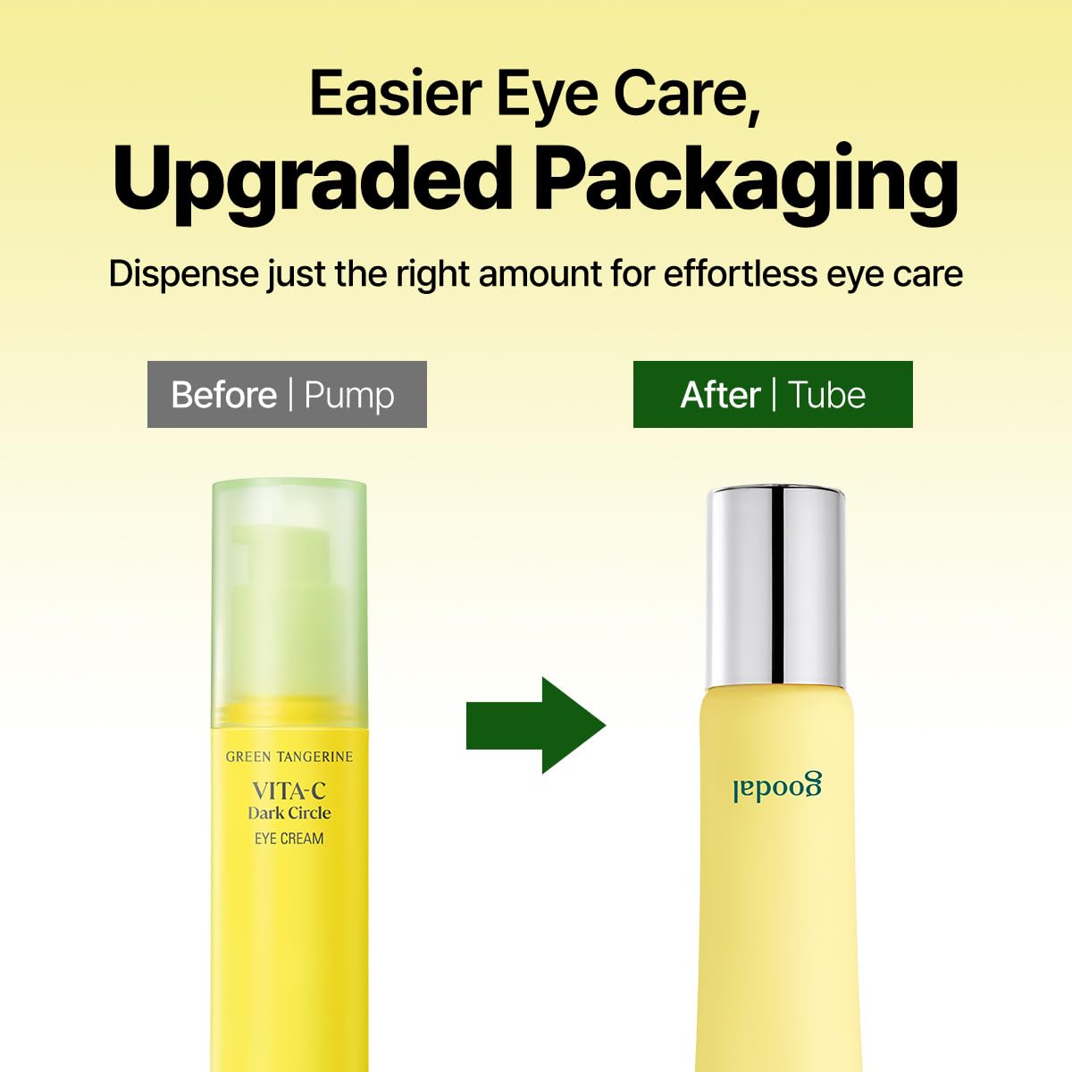 Goodal Green Tangerine Vita C Dark Spot Care Eye Cream