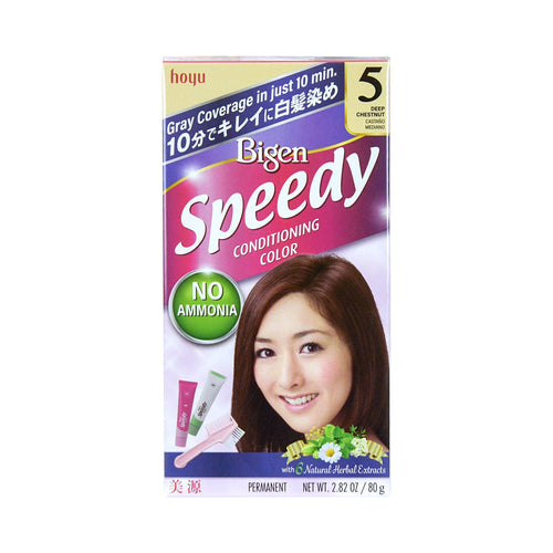Hoyu Bigen Speedy Conditioning Color No.5 Deep Chestnut