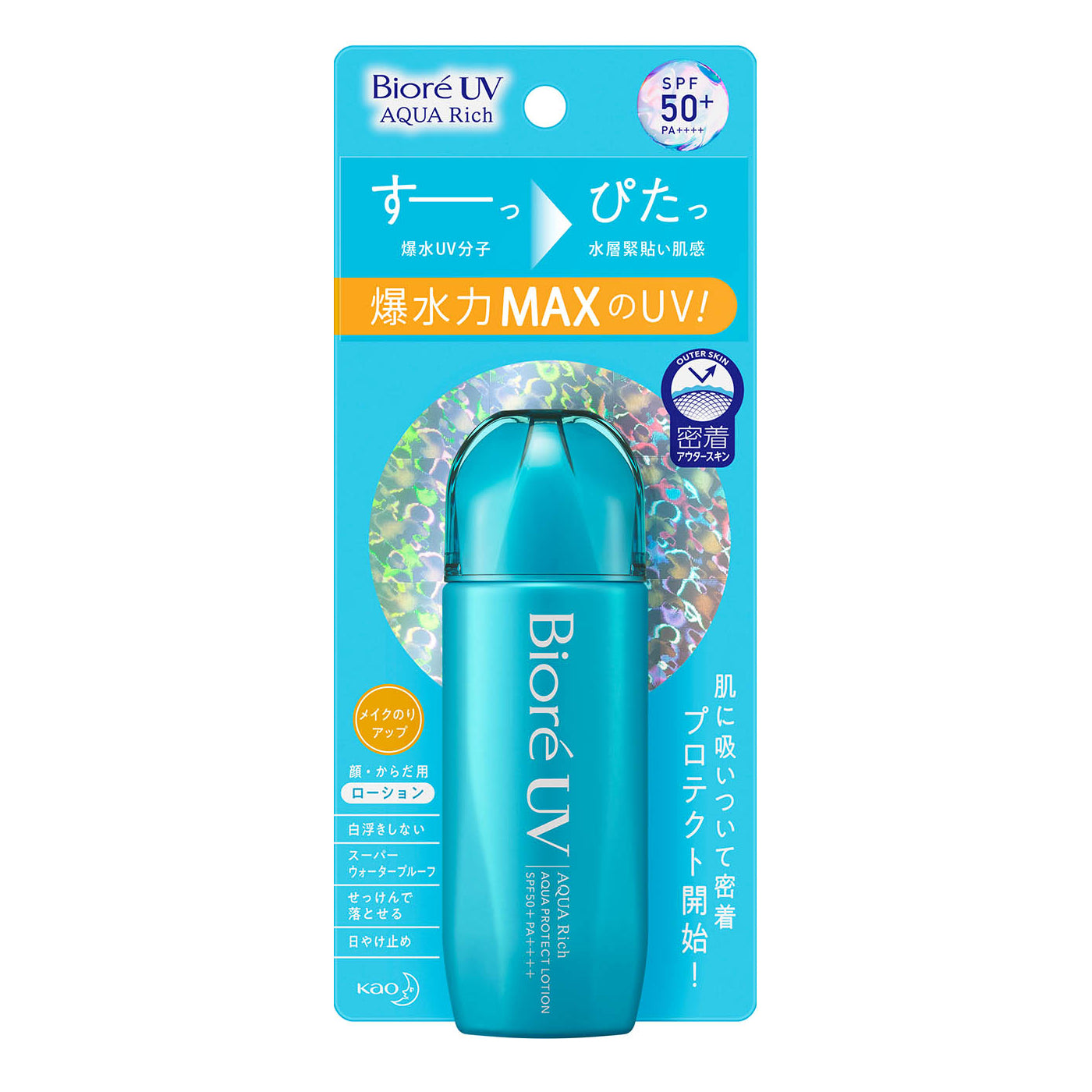 Kao Biore UV Aqua Rich Aqua Protect Lotion SPF 50+ PA++++