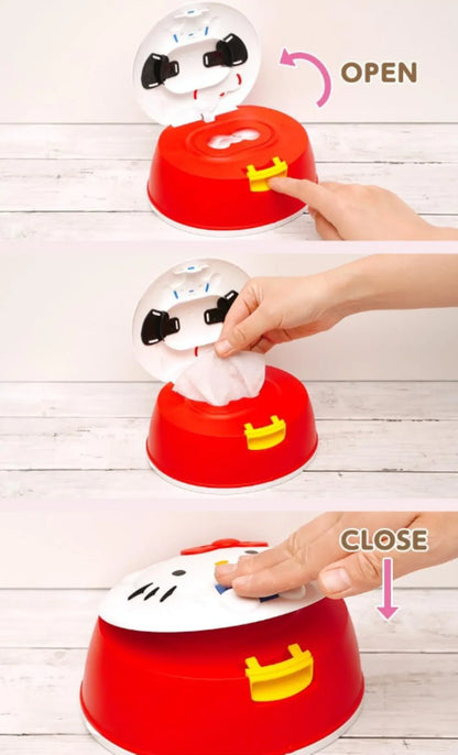 Sanrio Hello Kitty Wet Tissue With Case