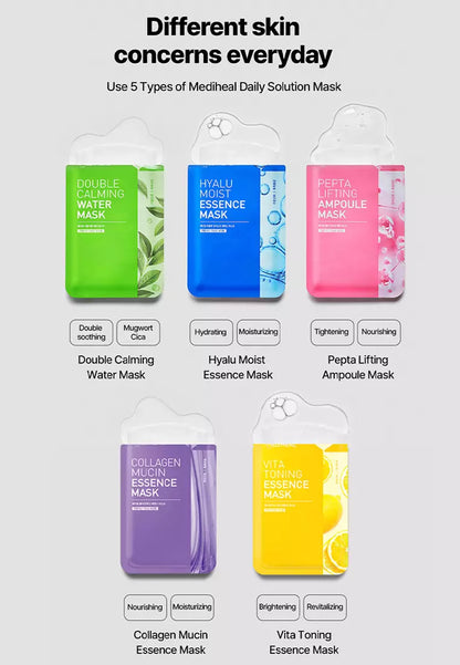 Mediheal Daily Solution Essence Mask Set