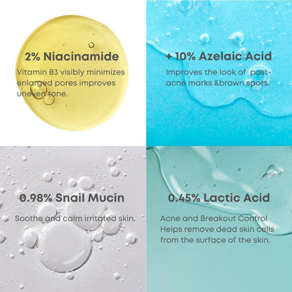 NINELESS A-Control 10% Azelaic Acid Serum