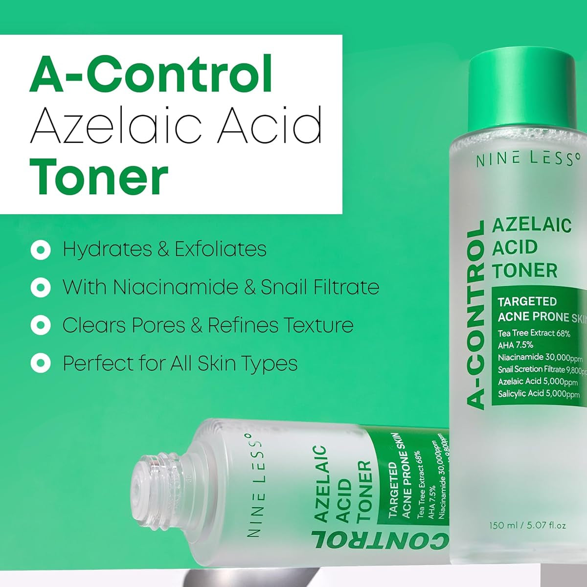 NINELESS A-Control Azelaic Acid Toner