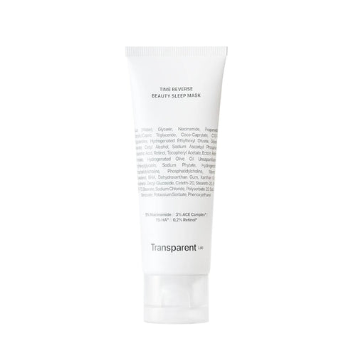Transparent Lab Time Reverse Beauty Sleep Mask
