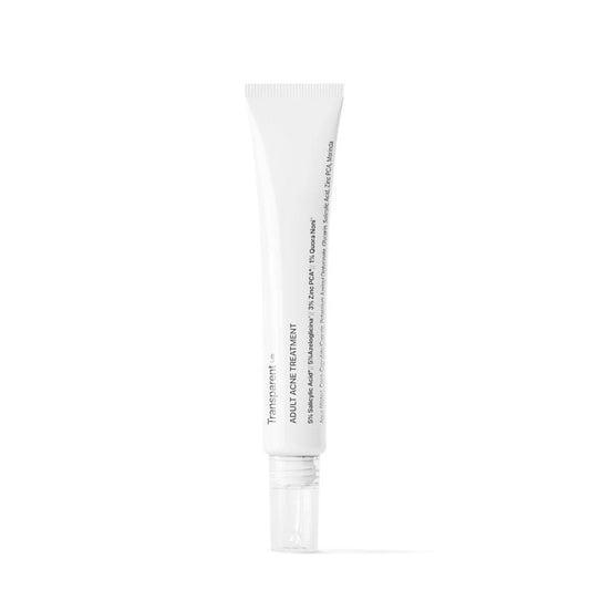 Transparent Adult Acne Treatment