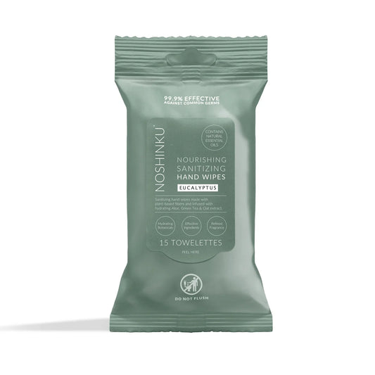 Noshinku Eucalyptus Nourishing Sanitizing Hand Wipes