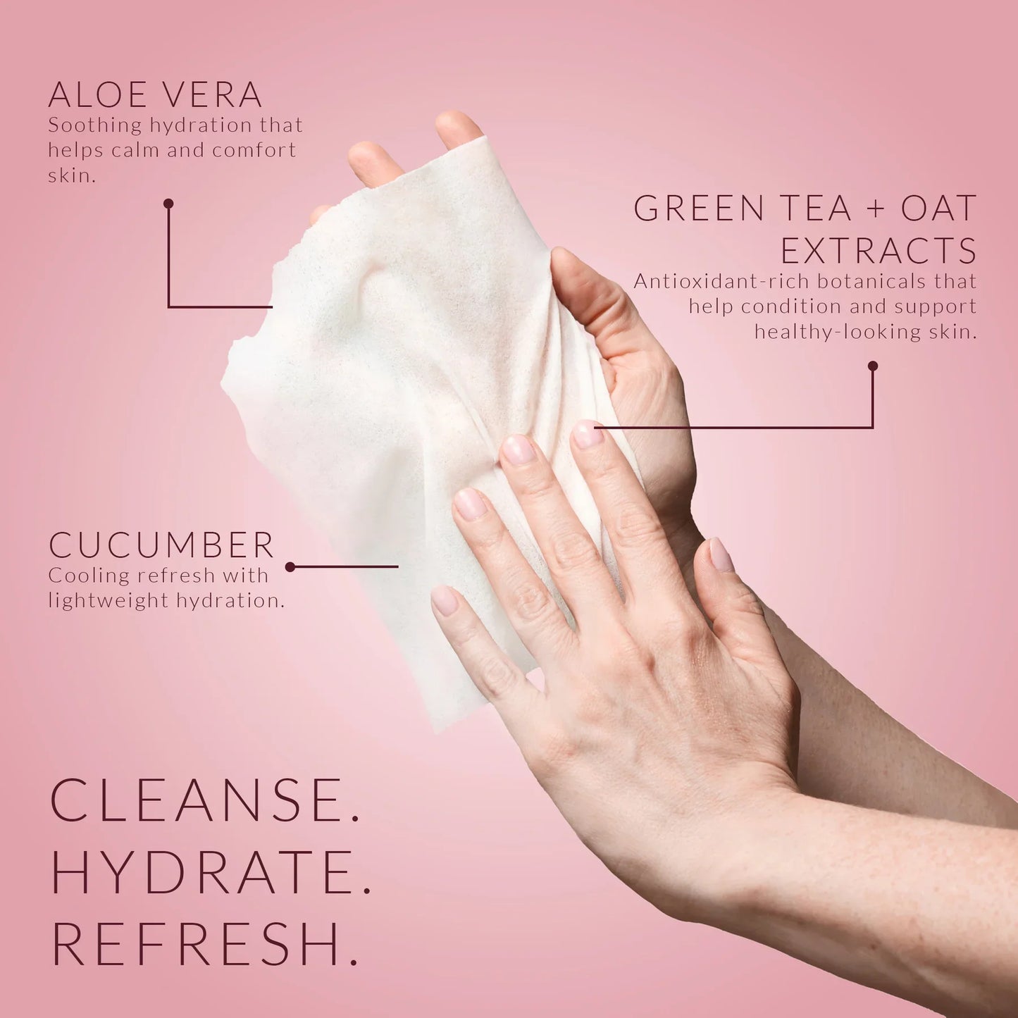 Noshinku Lavendula Nourishing Sanitizing Hand Wipes