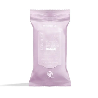 Noshinku Lavendula Nourishing Sanitizing Hand Wipes