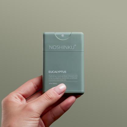 Noshinku Refillable Eucalyptus Moisturizing Pocket Hand Sanitizer