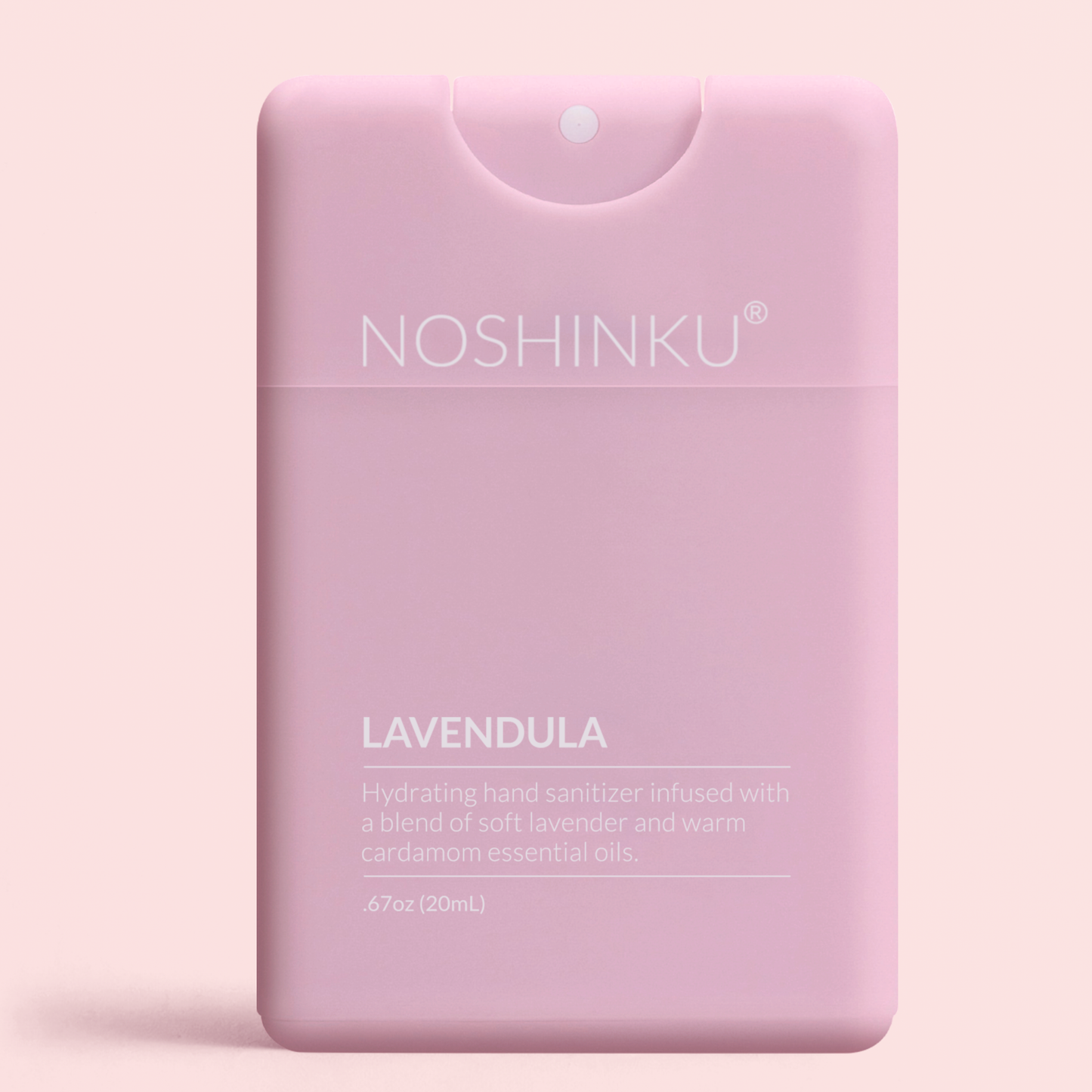 Noshinku Refillable Lavendula Ultra-Moisturizing Pocket Hand Sanitizer