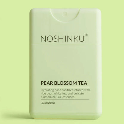 Noshinku Refillable Pear Blossom Tea Hydrating Pocket Hand Sanitizer