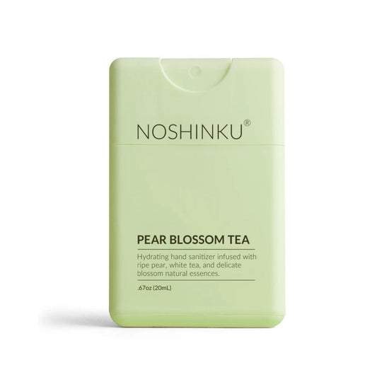 Noshinku Refillable Pear Blossom Tea Hydrating Pocket Hand Sanitizer