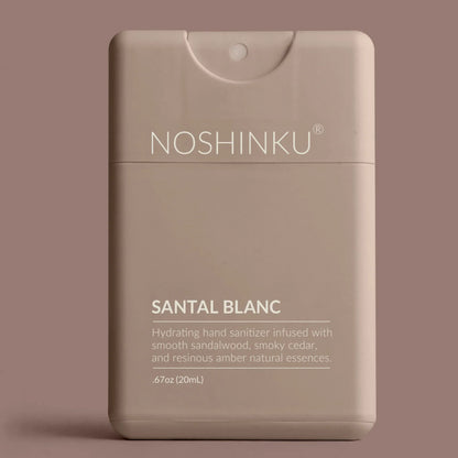 Noshinku Refillable Santal Blanc Hydrating Pocket Hand Sanitizer