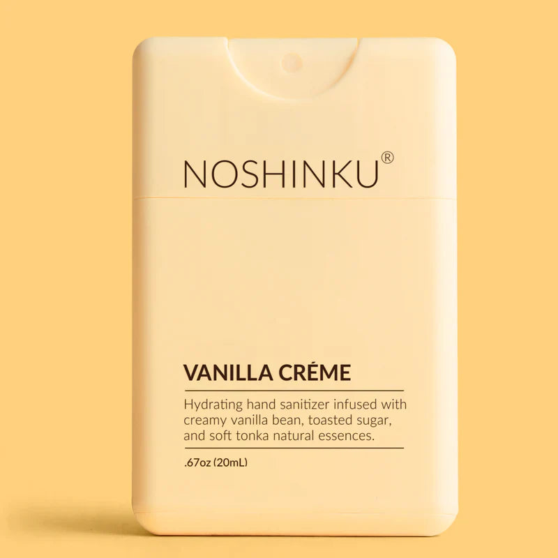 Noshinku Refillable Vanilla Créme Hydrating Hand Sanitizer